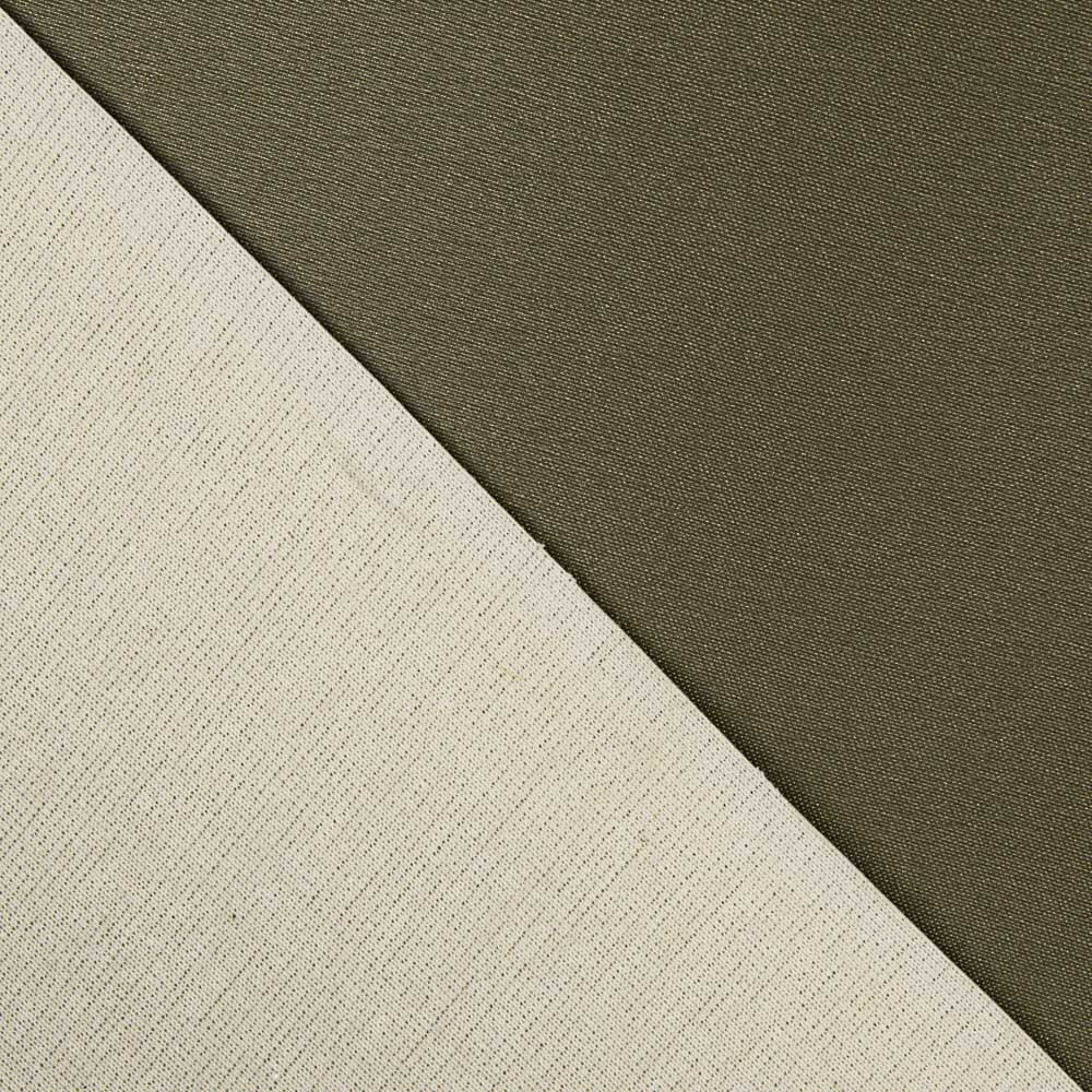 Polipiel Metalizada Ignífuga Onasis Verde Caza - Ribes y Casals