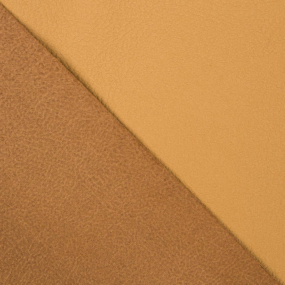 Retal Polipiel Tapicería Mate Camel 130x140 cm - Ribes y Casals