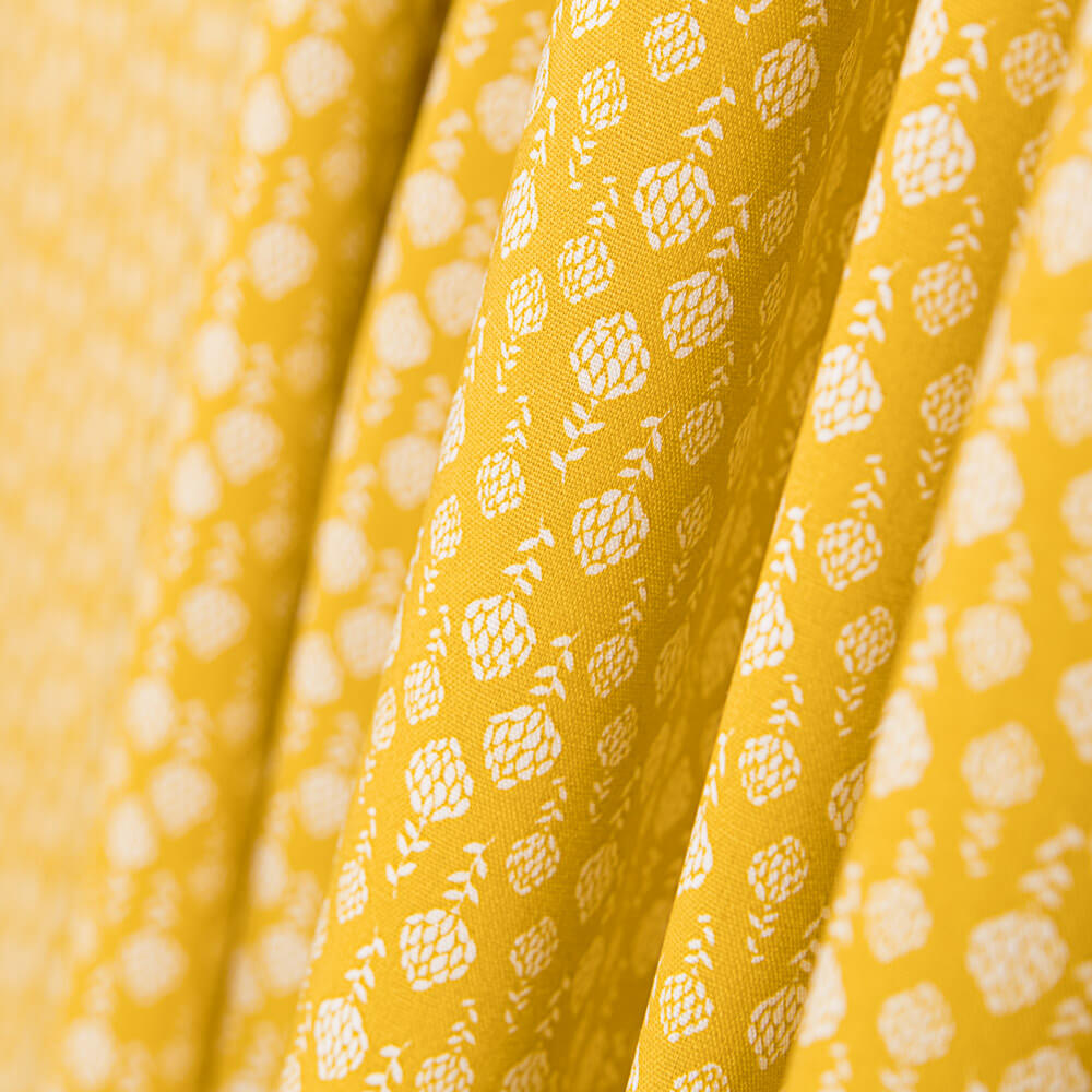 Popelín Alcachofa Cúrcuma - Ribes y Casals