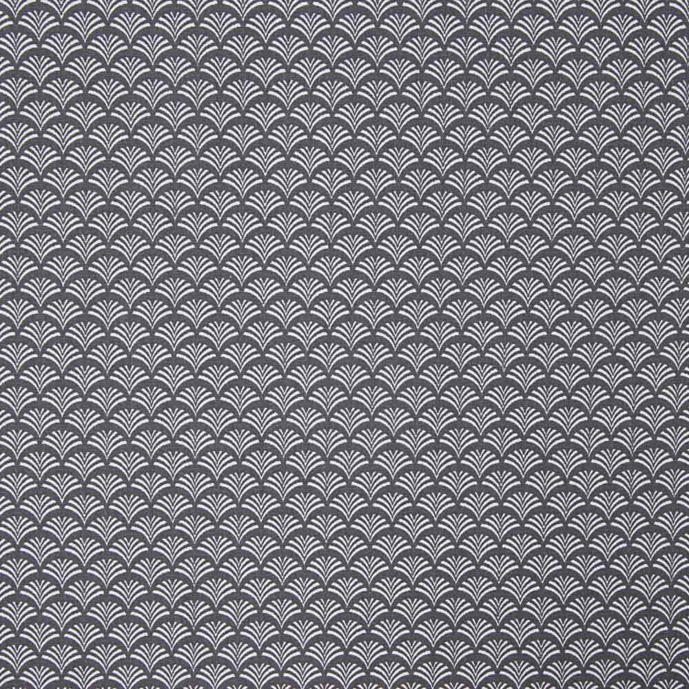 Popelín Algodón Abanico Gris - Ribes y Casals