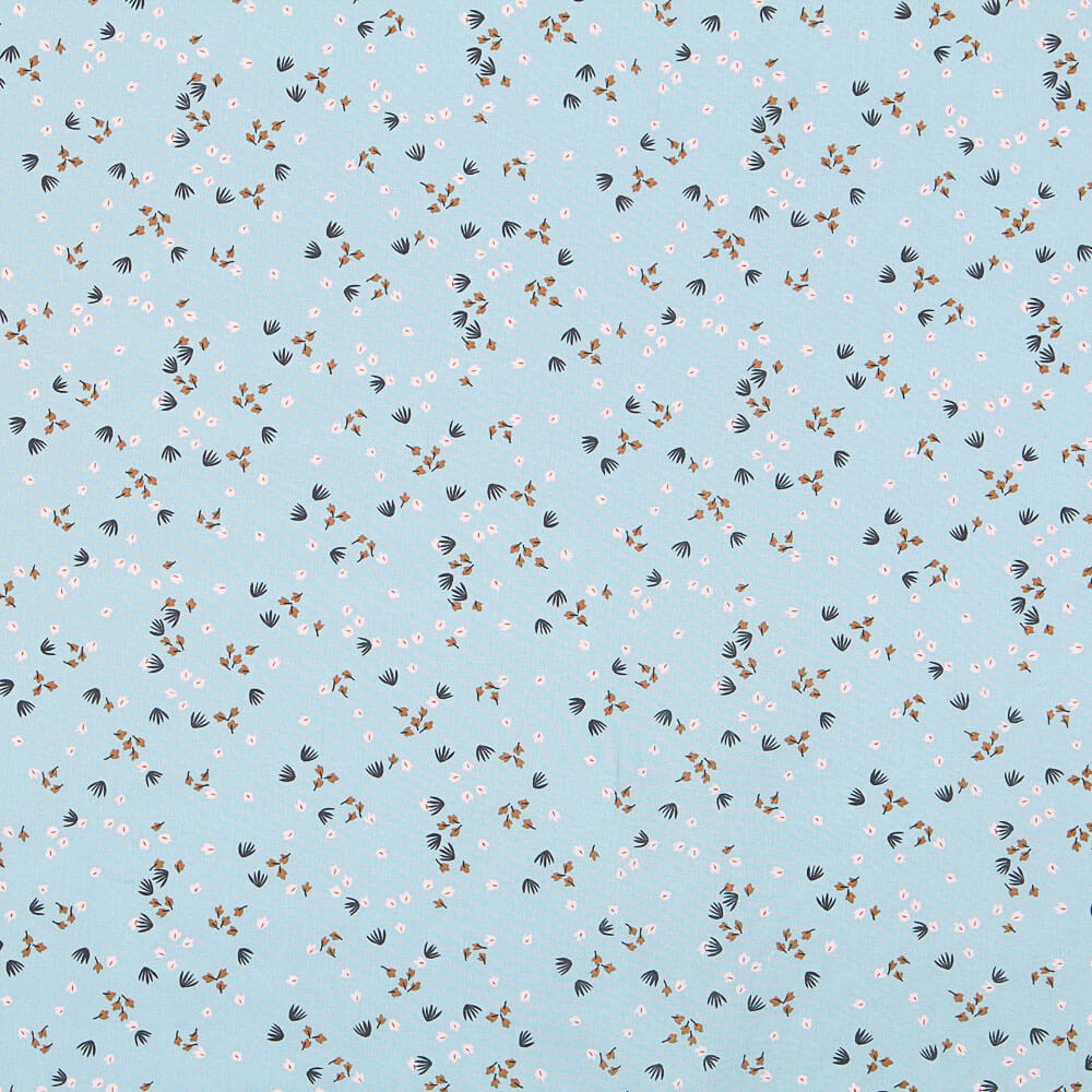 Popelín Algodón Bosque Verde Salvia - Ribes y Casals