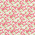 Popelín Algodón Chili Blanco - Ribes y Casals