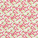 Popelín Algodón Chili Blanco - Ribes y Casals