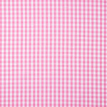 Popelín Algodón Cuadros Maxi Rosa - Ribes y Casals
