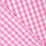 Popelín Algodón Cuadros Maxi Rosa - Ribes y Casals