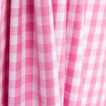 Popelín Algodón Cuadros Maxi Rosa - Ribes y Casals