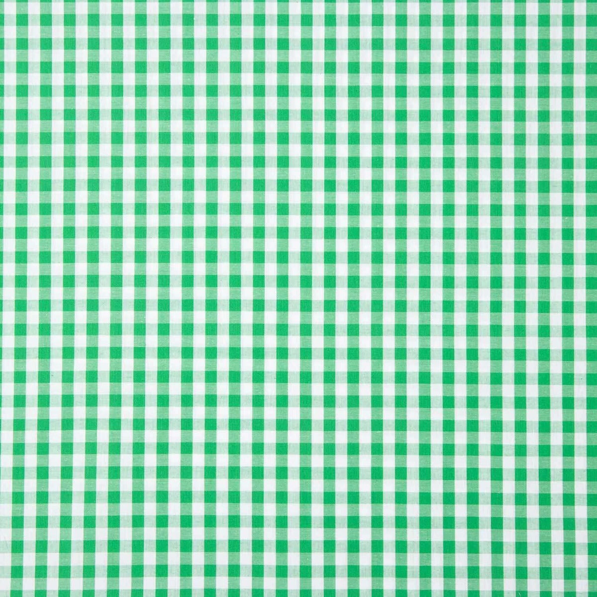 Popelín Algodón Cuadros Maxi Verde - Ribes y Casals