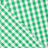 Popelín Algodón Cuadros Maxi Verde - Ribes y Casals