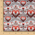 Popelín Algodón Cuore Crochet - Ribes y Casals