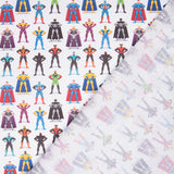 Popelín Algodón Superhombres - Ribes y Casals