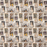 Popelín Algodón Estampado Cuadros Halloween - Ribes y Casals