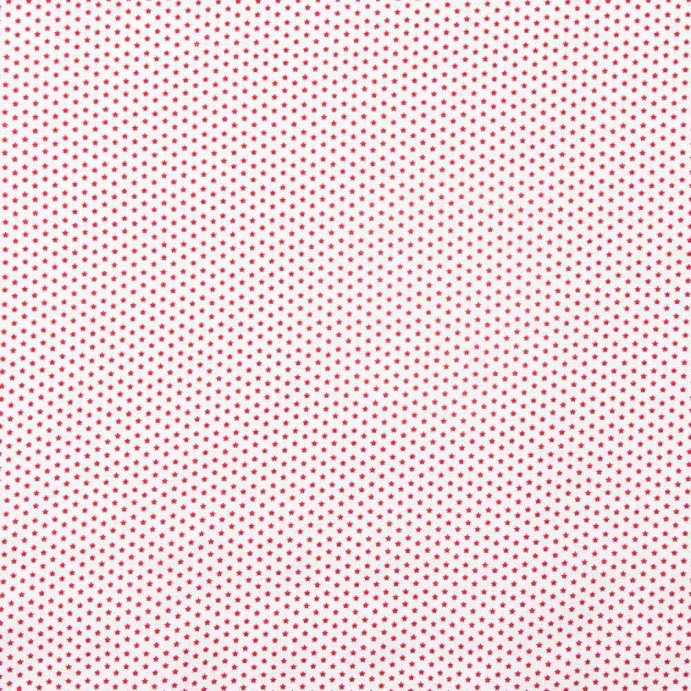 Popelín Algodón Estrellas Blanco - Ribes y Casals