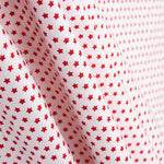 Popelín Algodón Estrellas Blanco - Ribes y Casals
