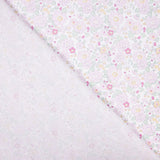 Retal Popelín Algodón Flores Coba 190x140 cm. - Ribes y Casals