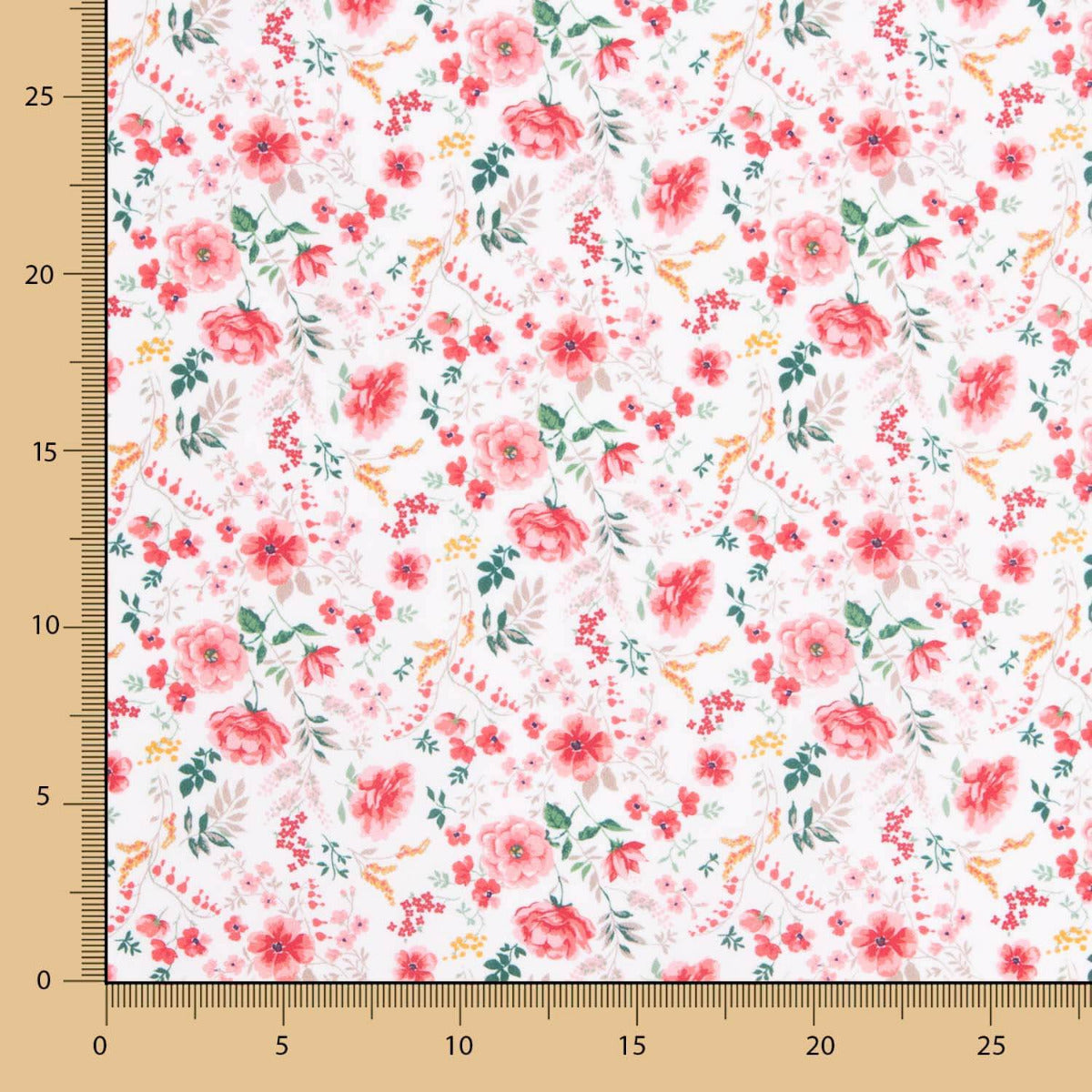 Popelín Algodón Flores Drika - Ribes y Casals