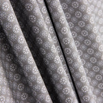 Popelín Algodón Flores Gris - Ribes y Casals