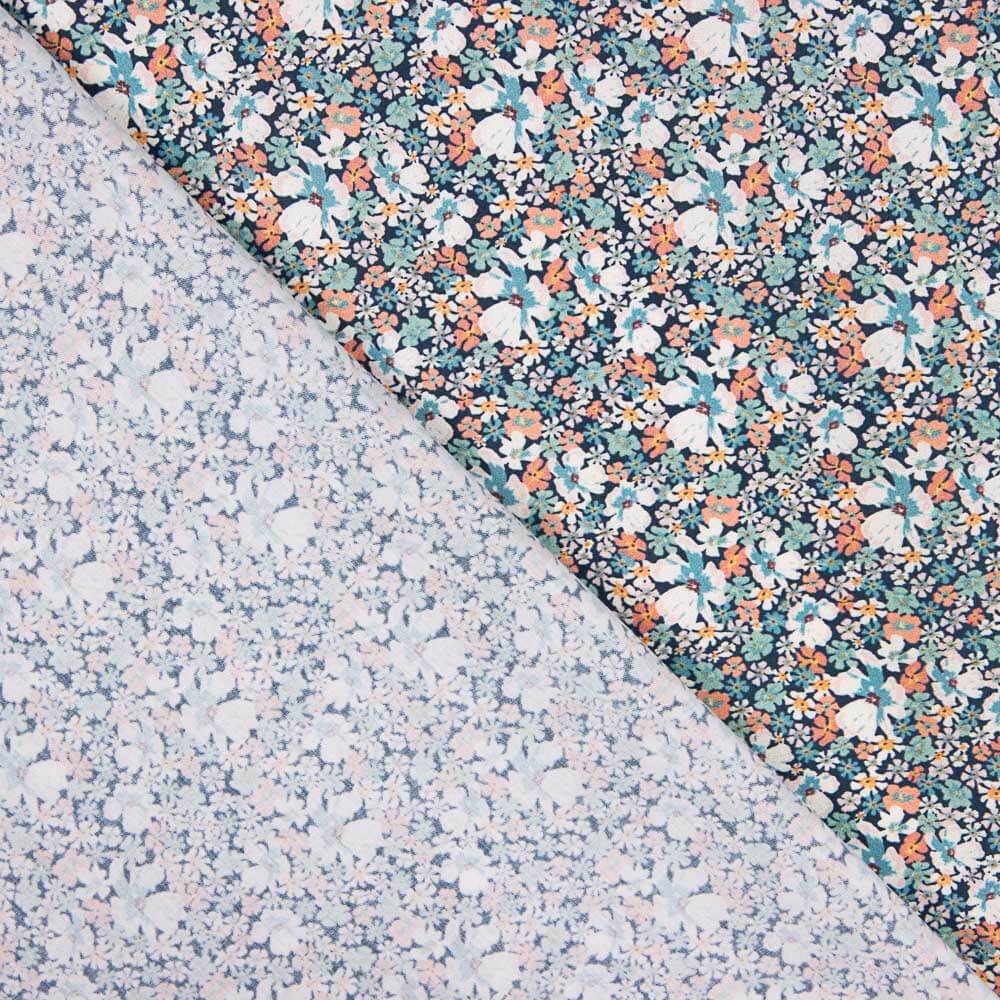 Popelín Algodón Flores Klazina - Ribes y Casals