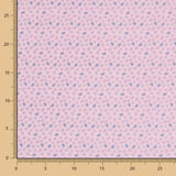 Popelín Algodón Flores Rosa - Ribes y Casals