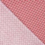 Popelín Algodón Flores Rosa Oscuro - Ribes y Casals