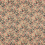 Popelín Algodón Flores Shang Rojo Oeko-Tex® - Ribes y Casals