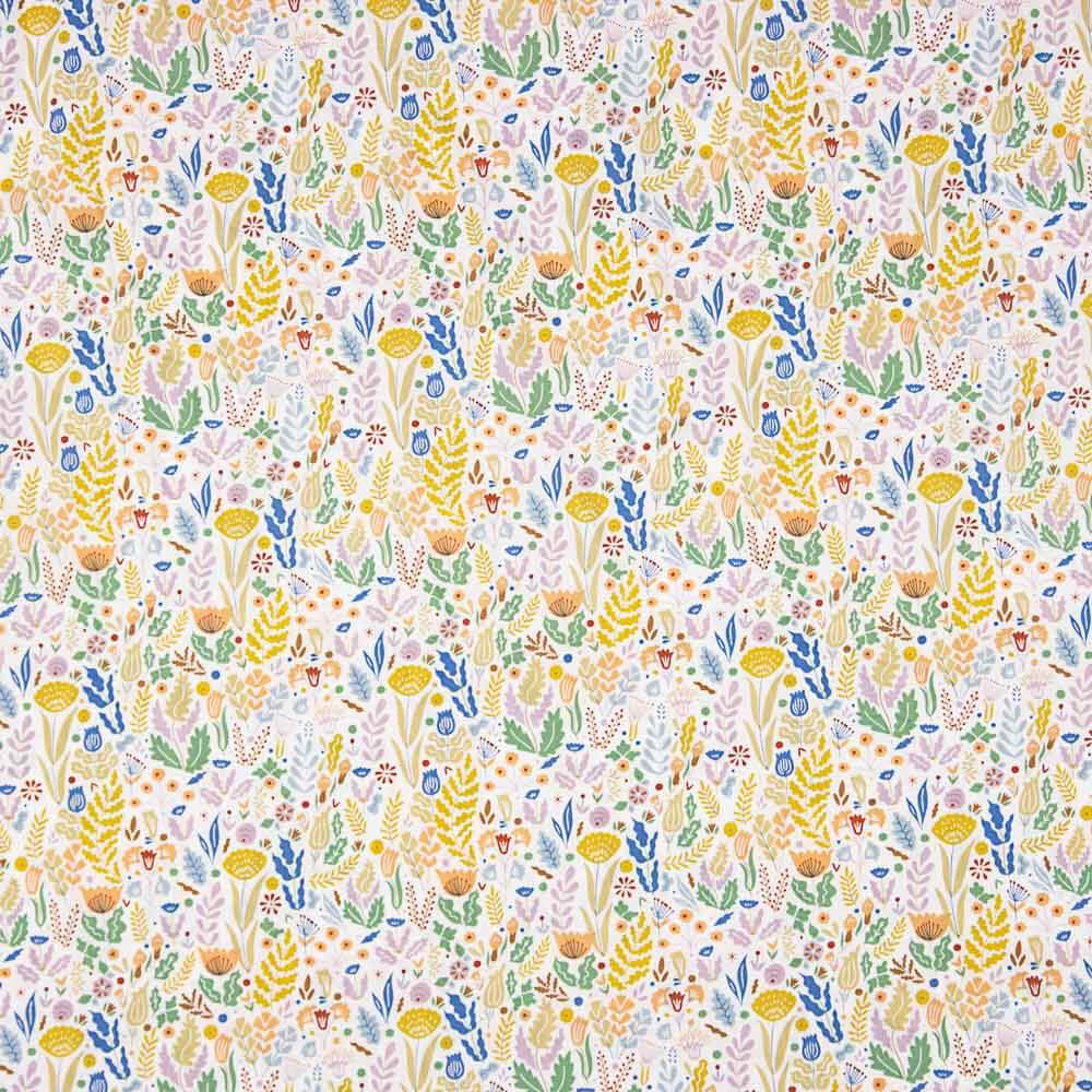 Popelín Algodón Flores Yana - Ribes y Casals