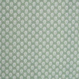 Popelín Algodón Geo Verde Agua - Ribes y Casals