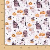 Popelín Algodón Haloween RIP - Ribes y Casals