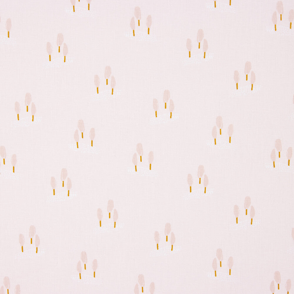 Popelín Algodón Infantil Bosque Rosa - Ribes y Casals