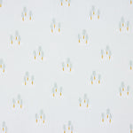 Popelín Algodón Infantil Bosque Verde Agua - Ribes y Casals