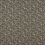 Popelín Algodón Infantil Bosque Verde Pájaro - Ribes y Casals