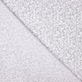 Popelín Algodón Infantil Hojas Gris Claro - Ribes y Casals