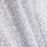 Popelín Algodón Infantil Hojas Gris Claro - Ribes y Casals