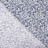 Popelín Algodón Infantil Hojas Marino - Ribes y Casals