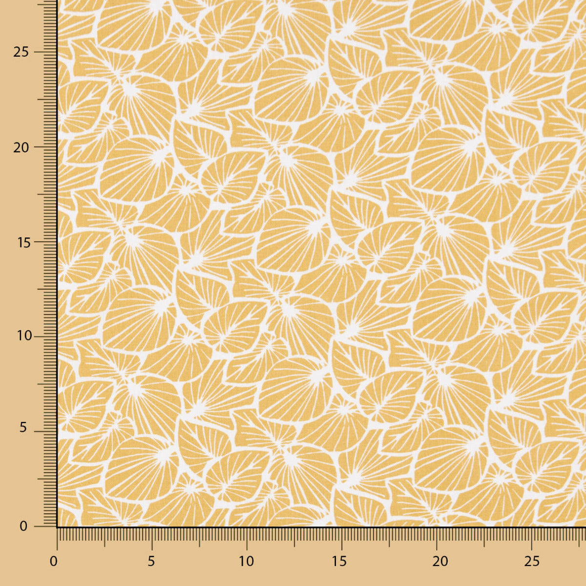 Popelín Algodón Infantil Hojas Albero - Ribes y Casals