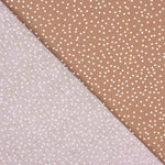 Popelín Algodón Lunares Blancos Fondo Caldera - Ribes y Casals