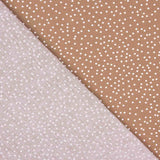 Popelín Algodón Lunares Blancos Fondo Caldera - Ribes y Casals