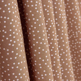 Popelín Algodón Lunares Blancos Fondo Caldera - Ribes y Casals