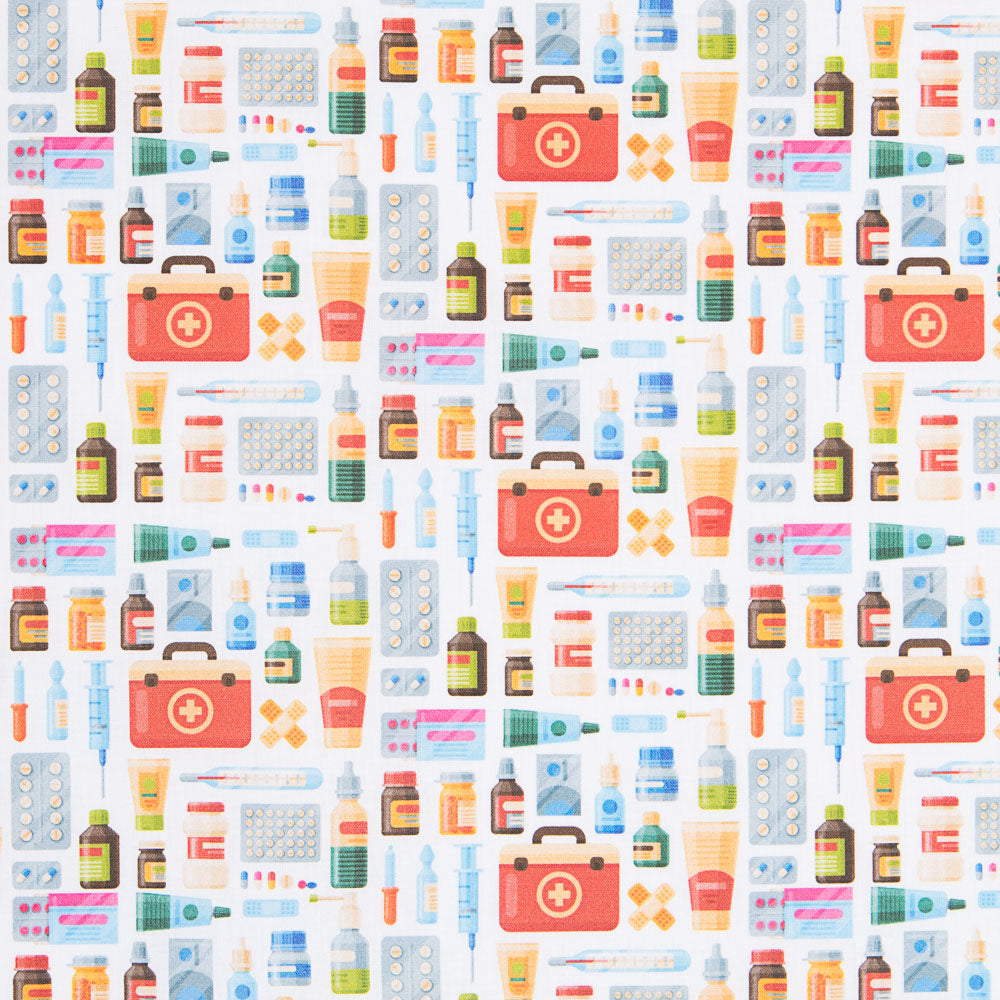 Popelín Algodón Medicinas - Ribes y Casals