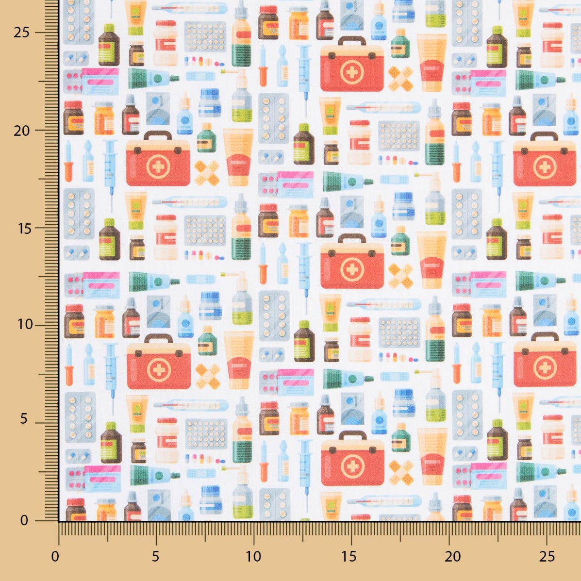 Popelín Algodón Medicinas - Ribes y Casals