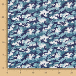 Popelín Algodón Militar Azul - Ribes y Casals