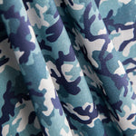 Popelín Algodón Militar Azul - Ribes y Casals