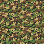 Popelín Algodón Militar Verde - Ribes y Casals