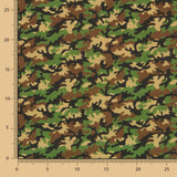 Popelín Algodón Militar Verde - Ribes y Casals