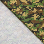 Popelín Algodón Militar Verde - Ribes y Casals