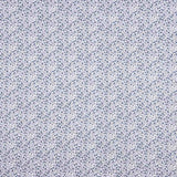 Popelín Algodón Minimals Blanco-Azul - Ribes y Casals