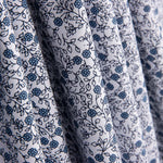 Popelín Algodón Minimals Blanco-Azul - Ribes y Casals