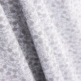 Popelín Algodón Minimals Blanco-Gris - Ribes y Casals