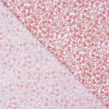 Popelín Algodón Minimals Blanco-Rosa - Ribes y Casals