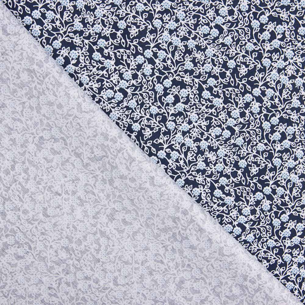 Popelín Algodón Minimals Navy - Ribes y Casals