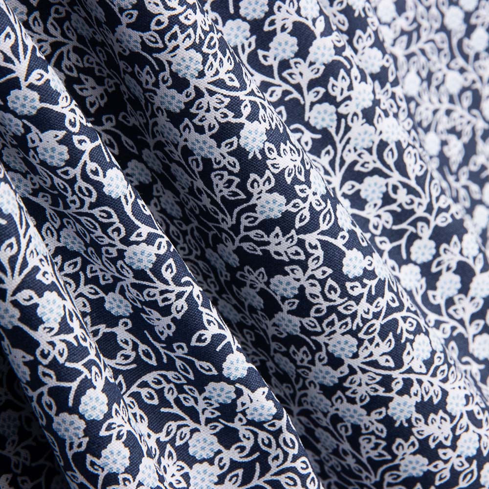 Popelín Algodón Minimals Navy - Ribes y Casals